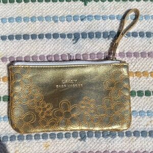 Marc Jacobs Gold Wristlet
